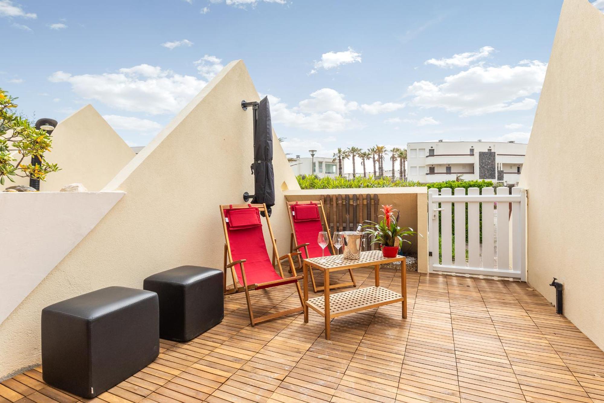 Bambou Heliopolis Apartment Agde Exterior foto
